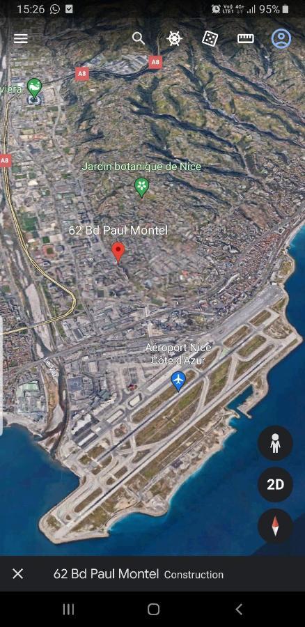 Appartements Renove 2023 Proche Aeroport 5Min, Gare Sncf 2 Min, Tramway Au Pied De L'Immeuble , Parking Possible, Renovated Apartments 2023 Near The Airport 5 Min, Train Station 2 Min, Tram Next To The Building 1 Min, Parking Possible Ницца Экстерьер фото