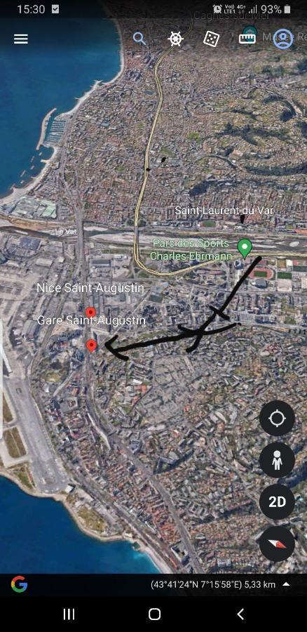 Appartements Renove 2023 Proche Aeroport 5Min, Gare Sncf 2 Min, Tramway Au Pied De L'Immeuble , Parking Possible, Renovated Apartments 2023 Near The Airport 5 Min, Train Station 2 Min, Tram Next To The Building 1 Min, Parking Possible Ницца Экстерьер фото